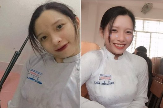 ขาของหญิงสาวมีหน้าอกขนาดใหญ่