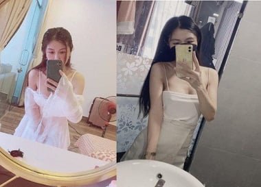 โรงยิมสาวสวยโชว์กล้ามเนื้อเซ็กซี่ของเธอ